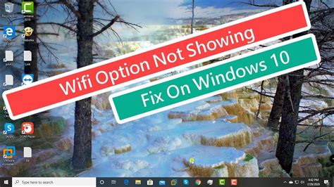 Solucionar problema de opción Wifi no aparece en Windows 10 Mundowin