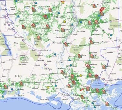 Demco Power Outage Map | Detailed Map