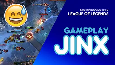 Gameplay Jinx No ARAM League Of Legends LoL YouTube