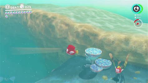 The Sphynx S Underwater Vault Super Mario Odyssey Nintendo Switch