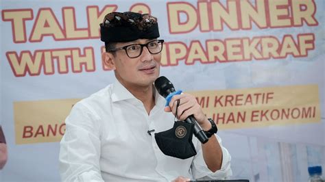 Menparekraf Sandiaga Sebut Kunjungan Wisman Ke Indonesia Tertinggal