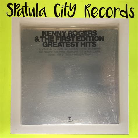 Kenny Rogers And The First Edition Greatests Hits Vinyl Record Album Lp