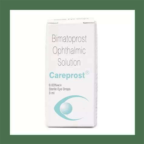 Careprost 3 Ml Of 003 Bimatoprost Ophthalmic Solution Its Uses