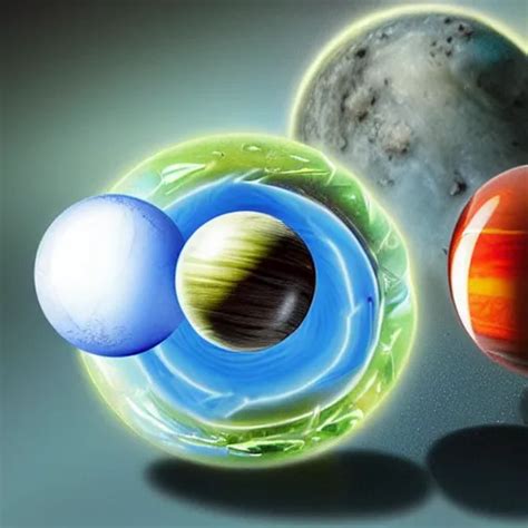 Aliens Playing With Marbles Planets Stable Diffusion Openart