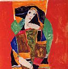 Egon Schiele The Scornful Woman Gertrude Schiele Painting