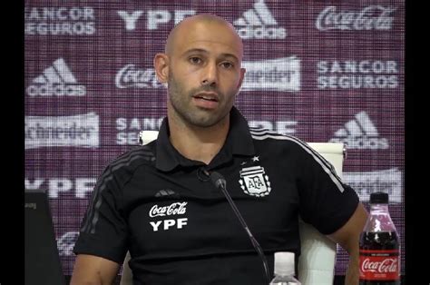 Mascherano Da La Lista De Integrantes Del Seleccionado Para El