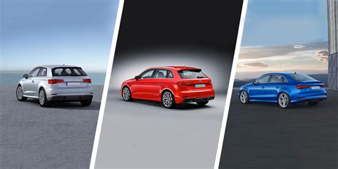 Audi A3 Hatchback Vs A3 Sportback Vs A3 Saloon Carwow