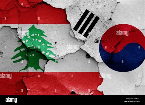 Lebanon South Korea Flag Hi Res Stock Photography And Images Alamy