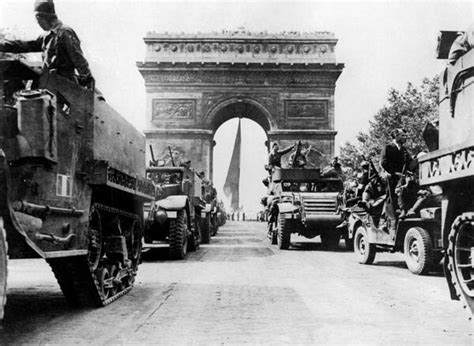 Liberation Of Paris, In 1944 Art Print by Keystone-france - Photos.com