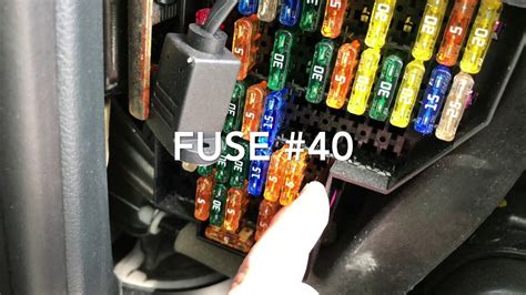 Porsche 997 Fuse Diagram