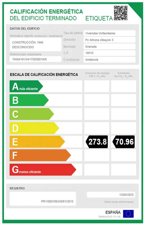 Qu Es Un Certificado Energ Tico Ace Ingenieros