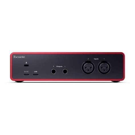 Sound Card Focusrite Scarlett 2i2 Gen 4 BKIN VN