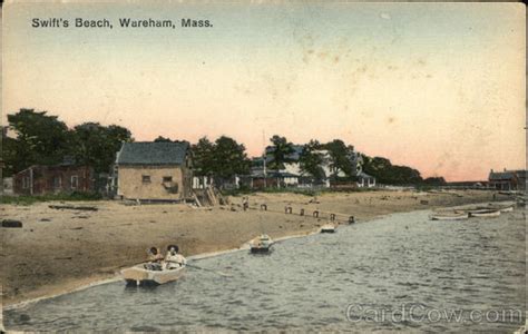 Water View Of Swifts Beach Wareham Ma Postcard