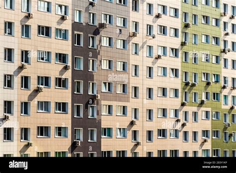 Modern Urban High Rise Buildings In A Residential Area Stock Photo Alamy