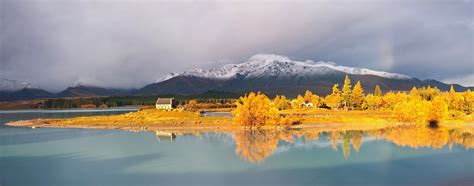 Lake Tekapo Autumn Light - NZ Landscape Prints