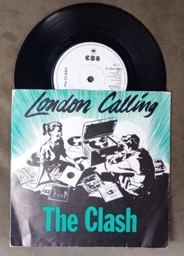 THE CLASH London Calling Armagideon Time 45 1979 UK Classic Punk