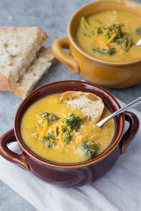 Healthier Chicken Broccoli Cheddar Soup | Meals with Maggie