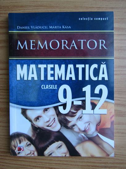 Daniel Vladucu Memorator Matematica Clasele Cump R