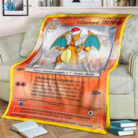 J Balvin Charizard Pokemon Blanket Hot Sale