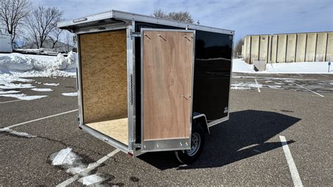 New 2026 Lightning 5X8 Cargo / Enclosed Trailer - DOUBLE DOORS! for