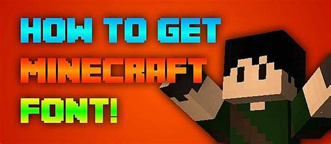 Soft & Games: Minecraft title font download