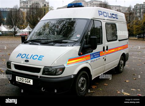 British Police Car London Uk Stock Photo Alamy