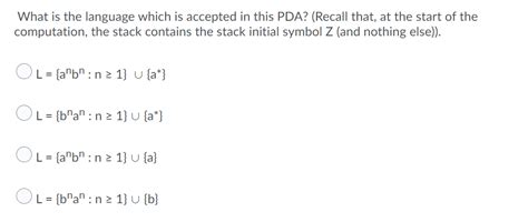 Solved A Pushdown Automaton Pda Has Tape Alphabet Chegg