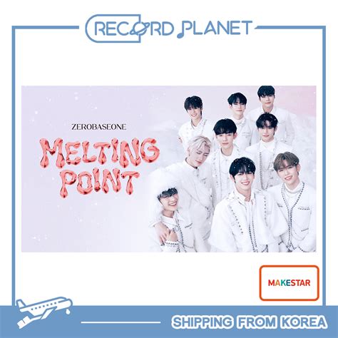 LUCKY DRAW ZEROBASEONE ZB1 2nd Mini ALBUM MELTING POINT Free