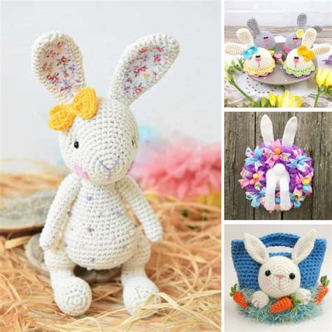 Adorable Bunny Crochet Patterns That Are Perfect For Easter