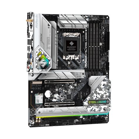 Placa M E Asrock Z Steel Legend Wifi Chipset Z Lga Atx Ddr