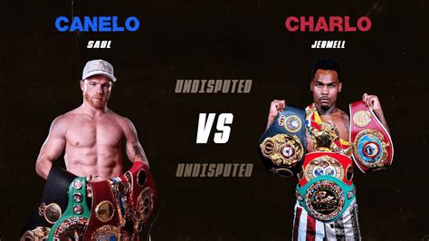 The Battle Of Undisputed Canelo Vs Jermell Charlo Unofficial