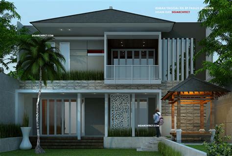 92 Desain Rumah Tropis Modern Minimalis Terbaru