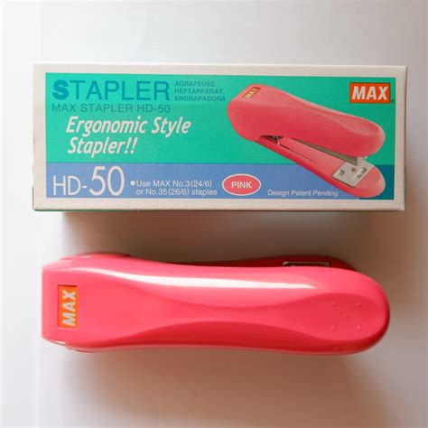 Max Stapler HD 50R With And Without Remover Original AUTHENTIC Shopee