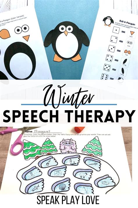 8 Easy Winter Craft Ideas For Speech Therapy Artofit