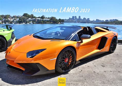 Fascination Lambo Calendrier Premium Format A Pour Voiture