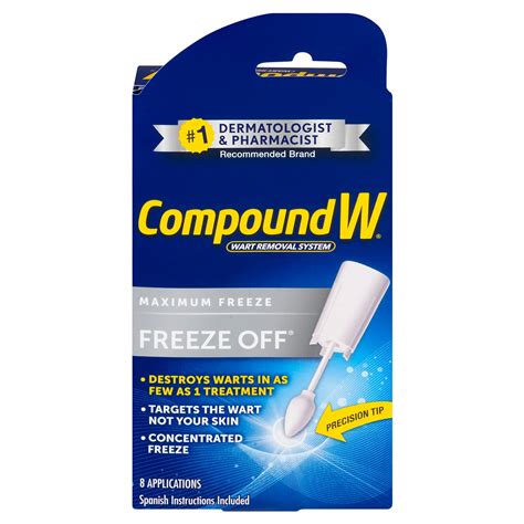 Compound W Freeze Off Wart Removal Treatment 8 Count