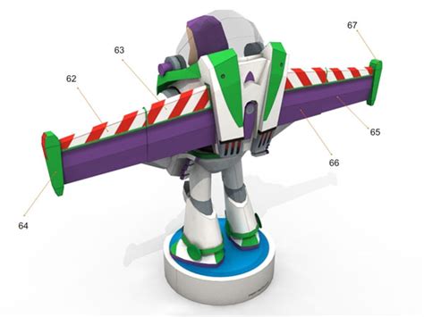 Buzz Lightyear Toy Story Papercraft