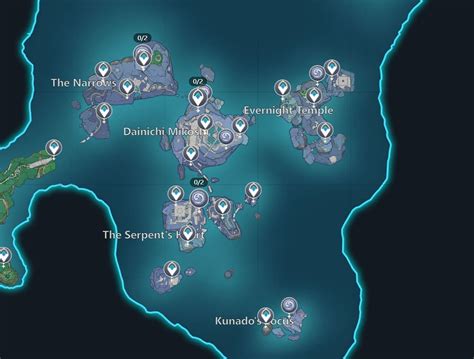 Key Sigils In Genshin Impact All 59 Locations In Enkanomiya