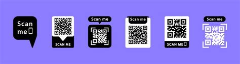 Scannez Le Code Qr Avec Votre Smartphone Vecteur Premium