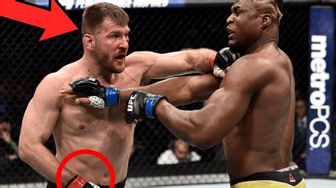 Stipe Miocic Vs Francis Ngannou Why Stipe Ko S Francis Goat