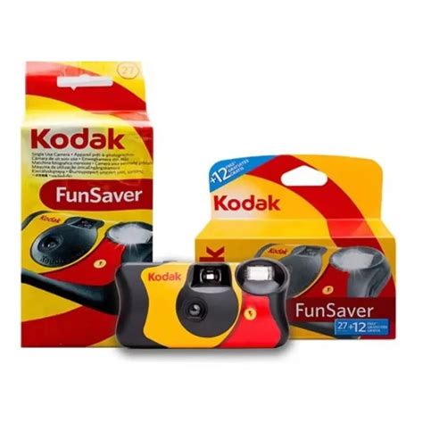 Klasik Orijinal Kodak FunSaver Tek Kullan Ml K Kamera Fla L Tek Kullan