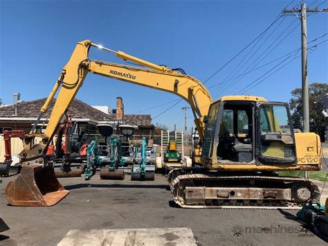 Used Komatsu Pc120 6e Excavator In Brooklyn Vic