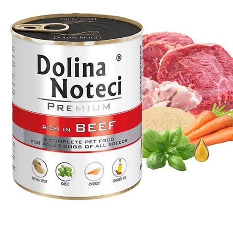 DOLINA NOTECI Premium Karma mokra dla psa MIX Smaków 30x800g 30 PSY