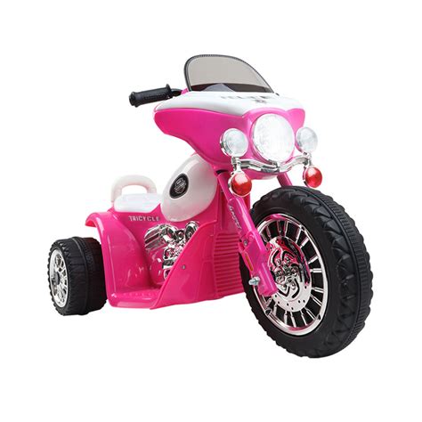 Rigo Ride On Bike Harley Style Motorcycle Pink Vehicles Baby