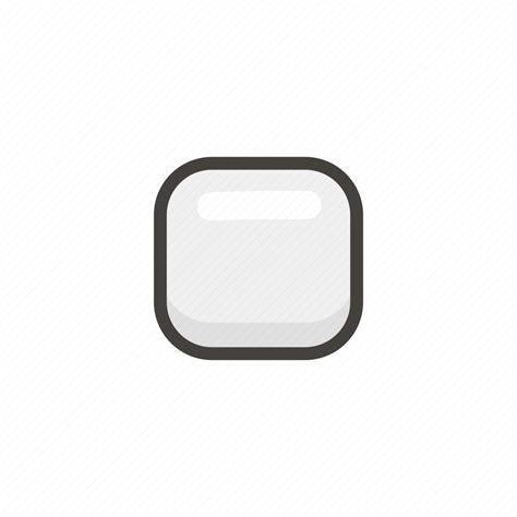 25ab Small Square White Icon Download On Iconfinder