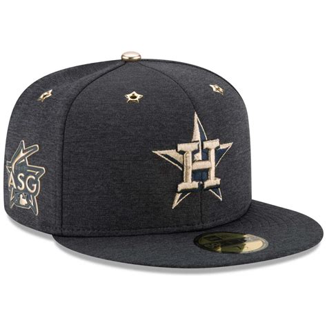 New Era Houston Astros Heathered Navy 2017 Mlb All Star Game Side Patch