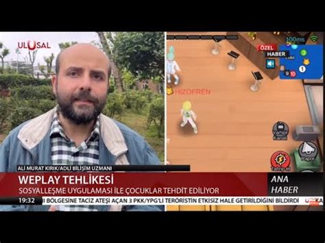 Ulusal Kanal Prof Dr Ali Murat Kırık WePlay de çocuk istismarı