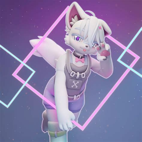 Kanro Kemono Puppy Vrchat Furry Base Model Avatar By Therpgslayer