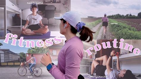 Ho Iniziato Finalmente A Correre Weekly Fitness Routine Youtube