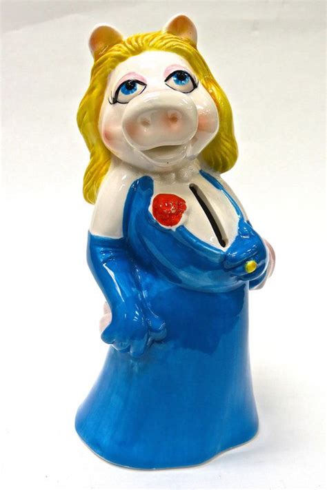 Vintage Miss Piggy Bank 1970 S By MidniteGalaxyVintage On Etsy Miss